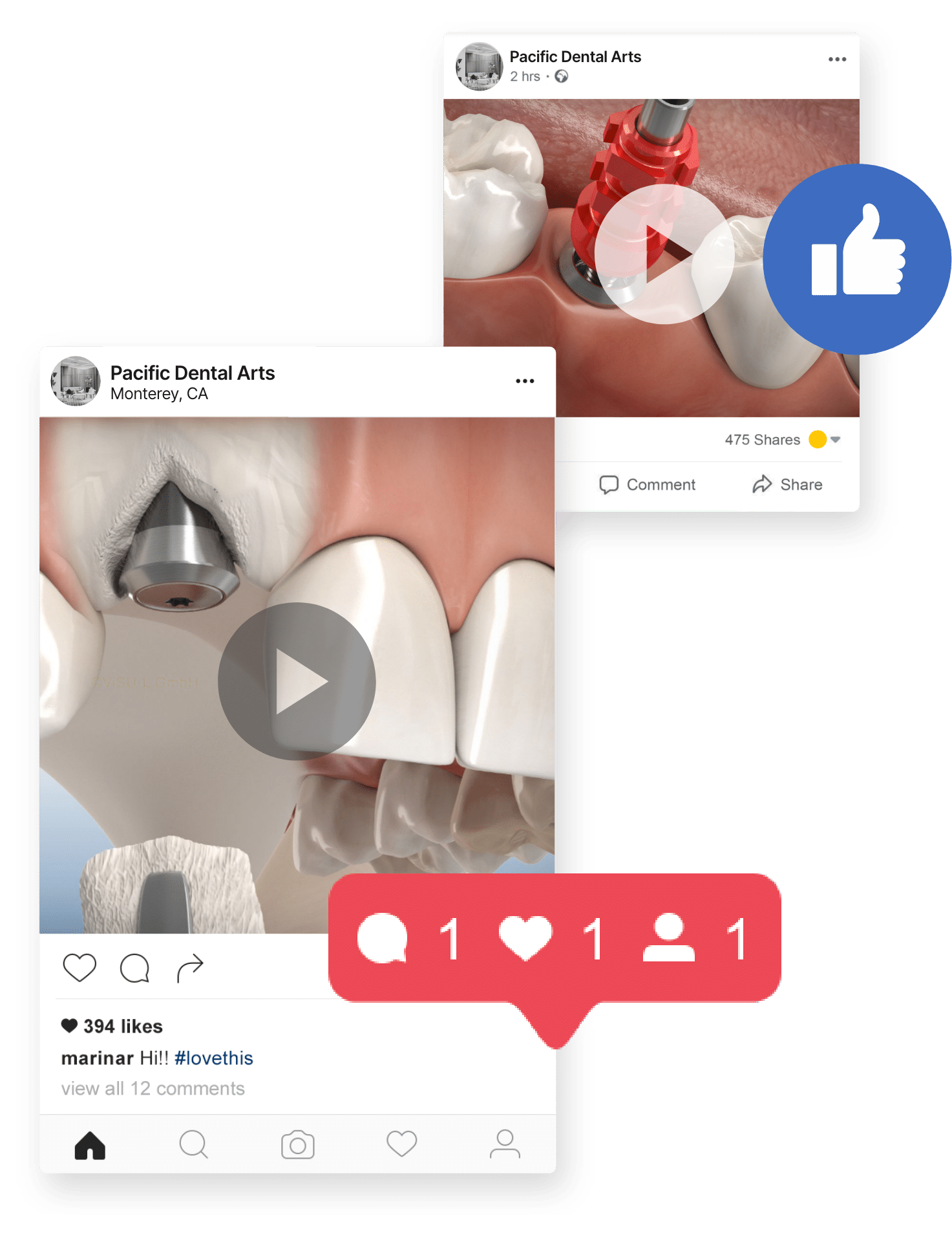 dental videos social
