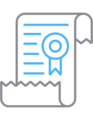 certificate line icon certificate line icon